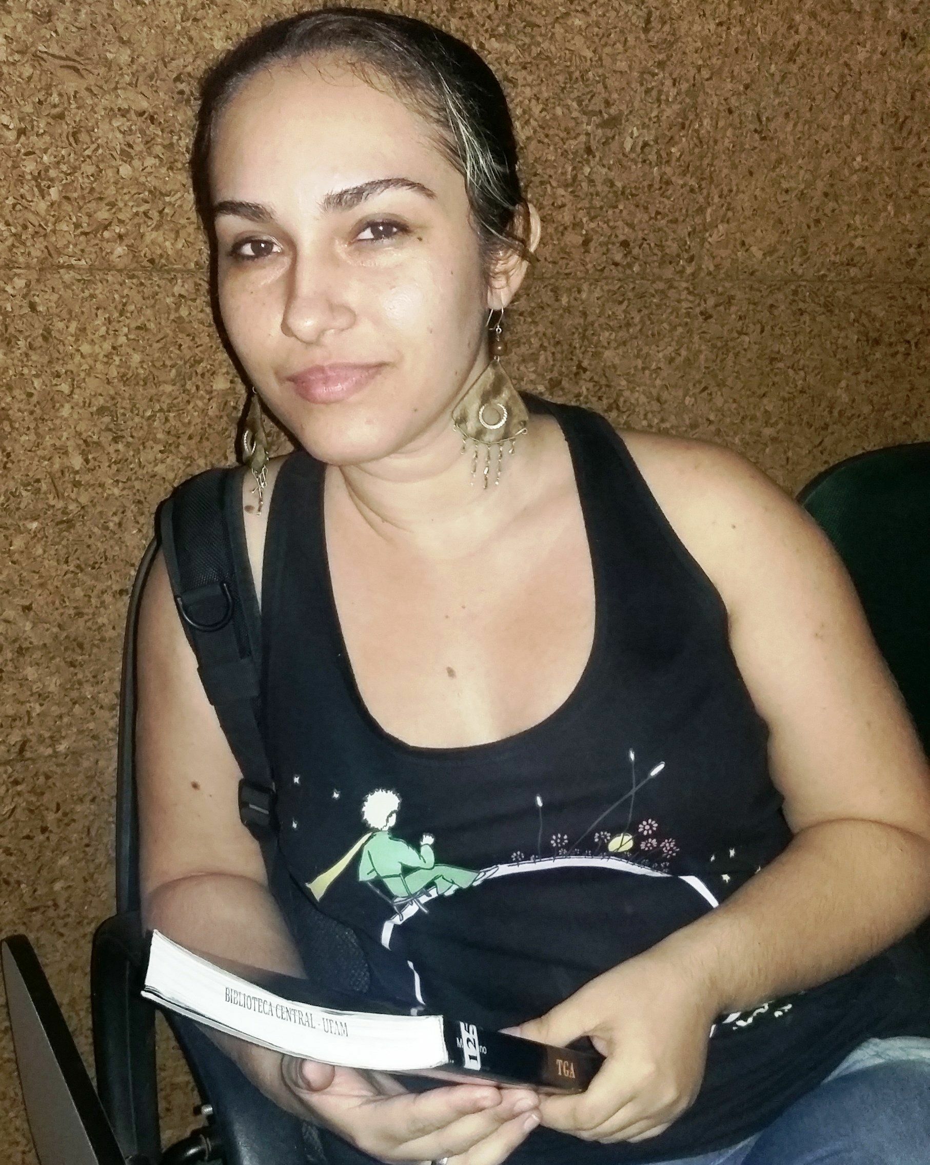 Aluna de Administração, Paula Ribeiro